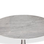 Bungalow 5 Stockholm Silver Tulip Marble Round Dining Table