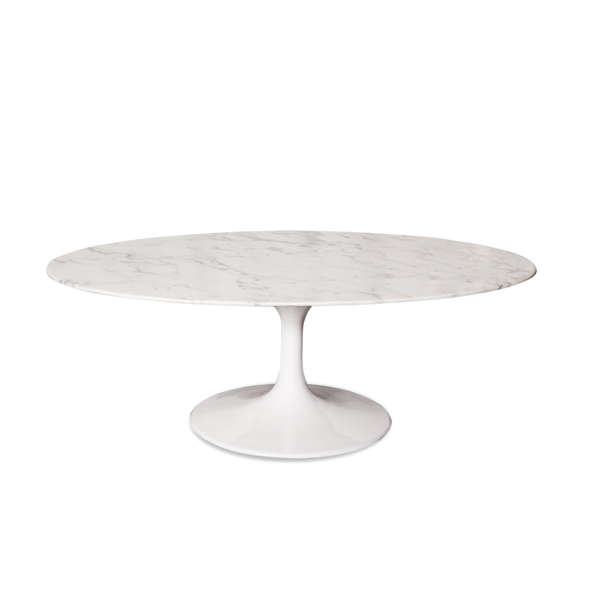 Carrara Marble Tulip Style Coffee Table