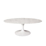 Carrara Marble Tulip Style Coffee Table