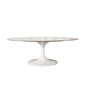 Carrara Marble Tulip Style Coffee Table