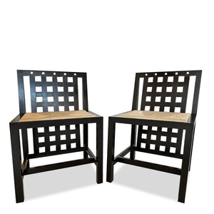 Cassina DS3 Cottage Chairs designed by Charles Rennie Mackintosh