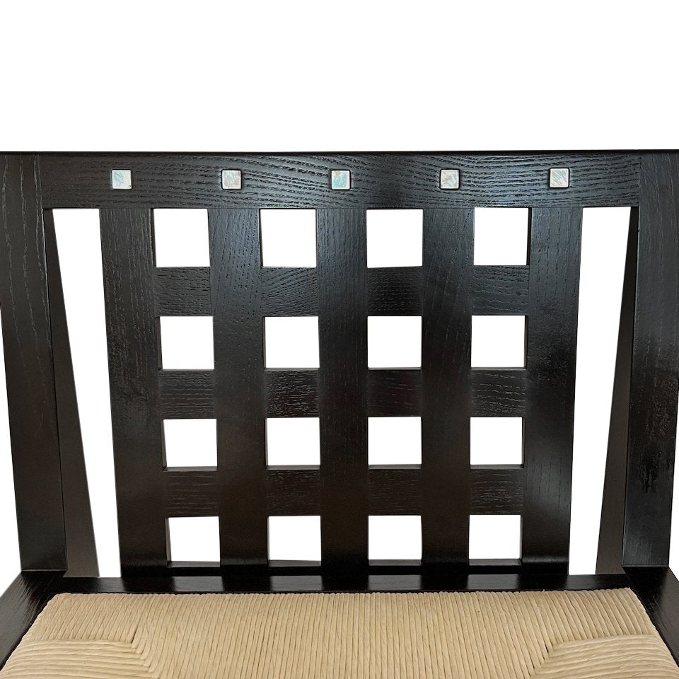 Cassina DS3 Cottage Chairs designed by Charles Rennie Mackintosh