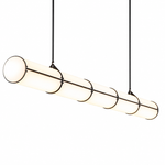 Roll & Hill Endless 5 Chandelier Endless Pendant by Jason Miller (Brand New- 65 Available)