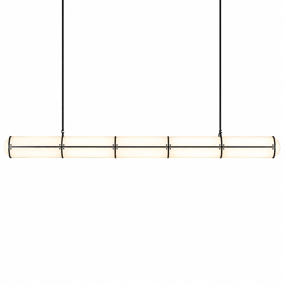 Roll & Hill Endless 5 Chandelier Endless Pendant by Jason Miller (Brand New- 65 Available)