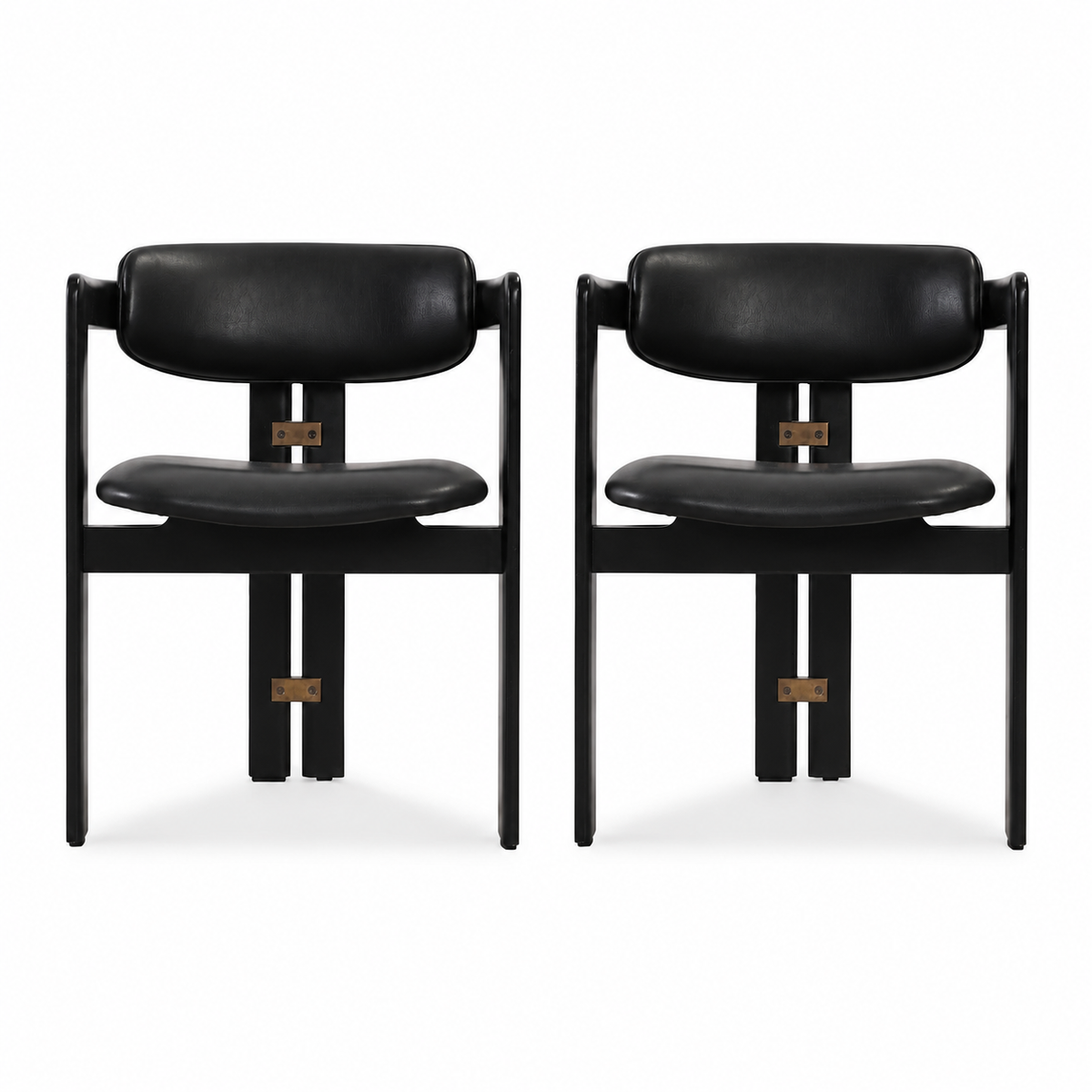 Pamplona Dining Chair by Augusto Savini for Pozzi, Italy, C1960s Pair of