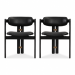 Pamplona Dining Chair by Augusto Savini for Pozzi, Italy, C1960s Pair of