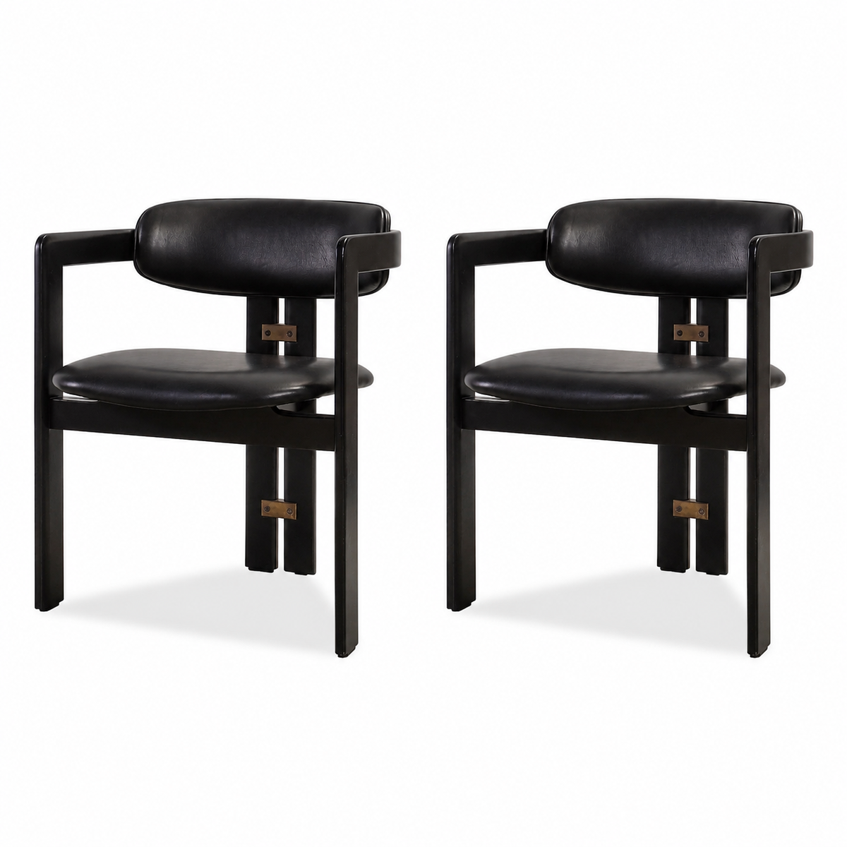 Pamplona Dining Chair by Augusto Savini for Pozzi, Italy, C1960s Pair of