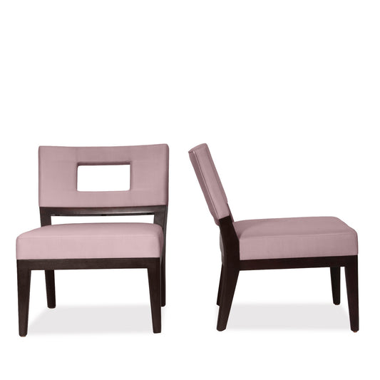 Christian Liaigre Lounge Chairs from Holly Hunt, Pair of