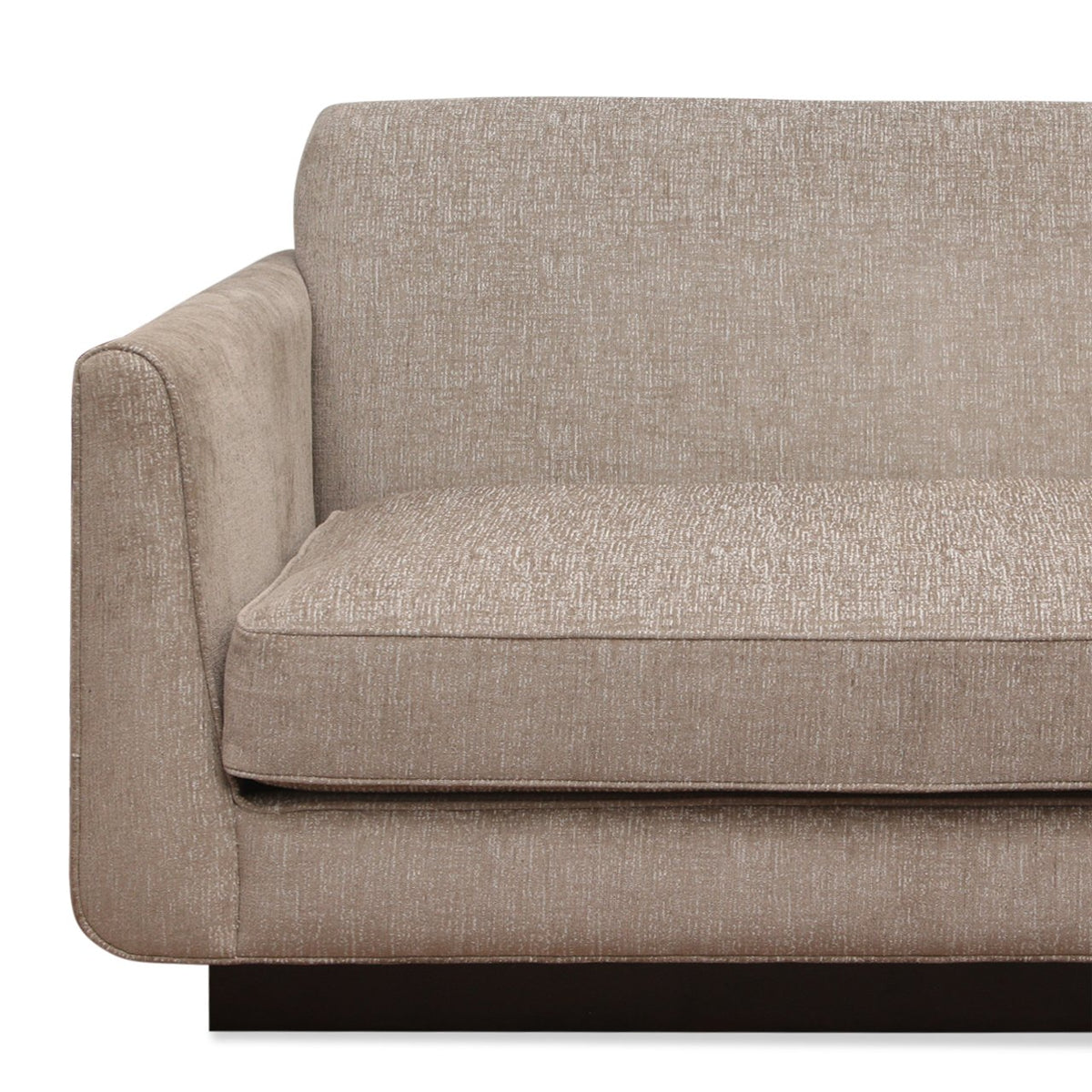 Cliff Young Allegro Sectional Sofa with Elitis Fabric