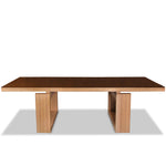 Contemporary Custom Floating Oak Dining Table