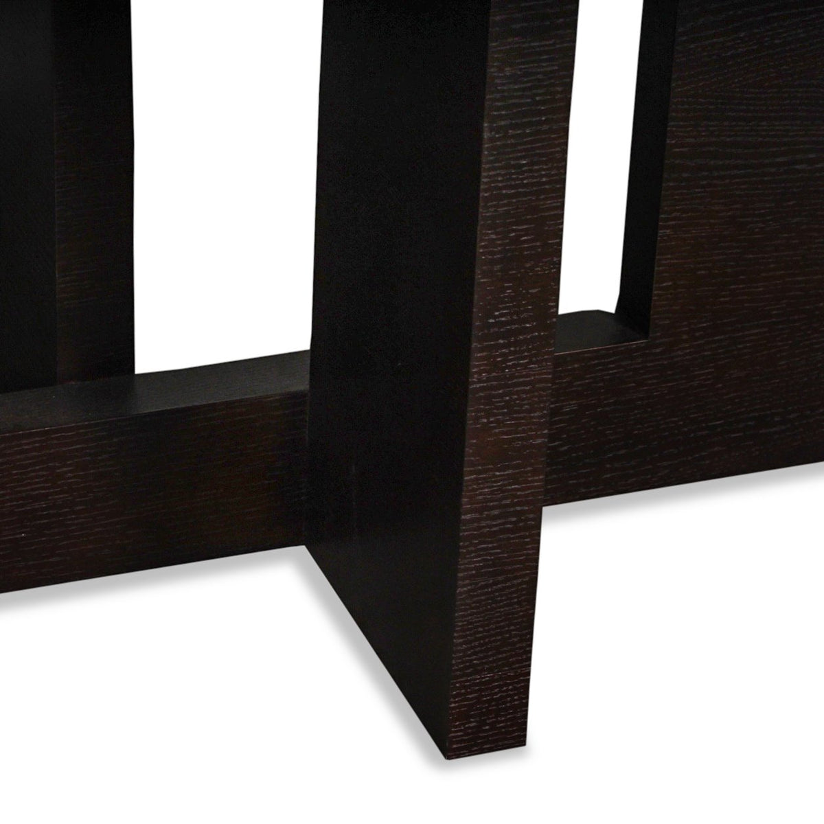 Contemporary Espresso Finish Dining Table