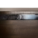 Contemporary Dresser with Silver Pulls