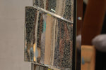 Contemporary Mirror with Antiqued Mirror Frame