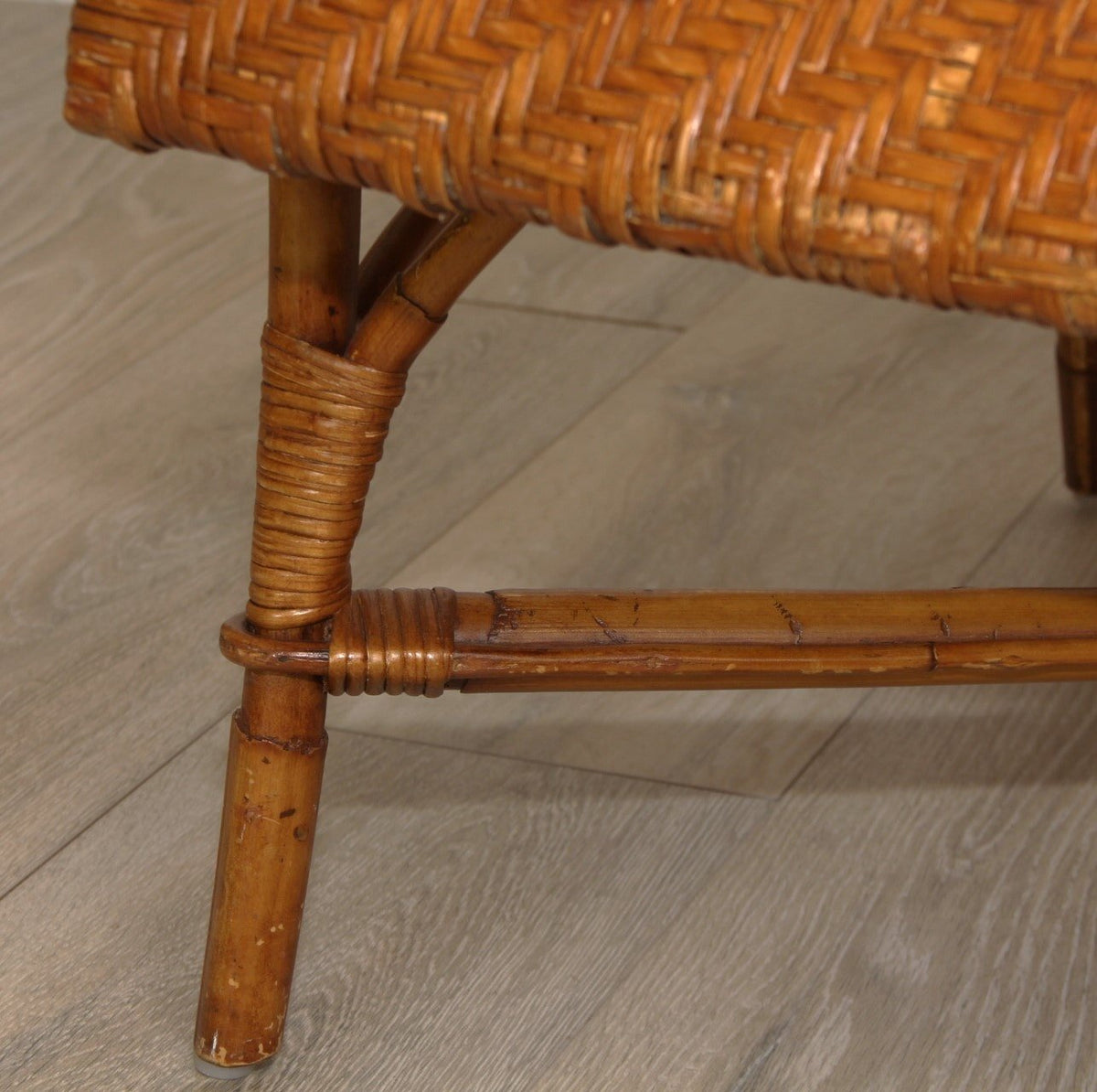 Crate & Barrel Rattan Accent Chair