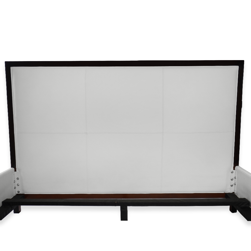 Custom NY Designer Leather King Size Bed Frame