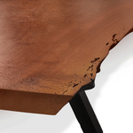 Custom 16.25 Feet Double Slab Claro Walnut with Cantilever Base Table - George Nakashima Inspired