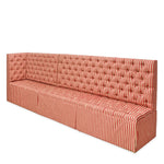 Custom 2pc Tufted Banquette