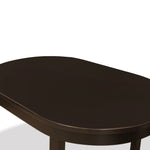 Custom Bruno Paul Style Dining Table with Heavy Granite Top