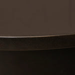 Custom Bruno Paul Style Dining Table with Heavy Granite Top