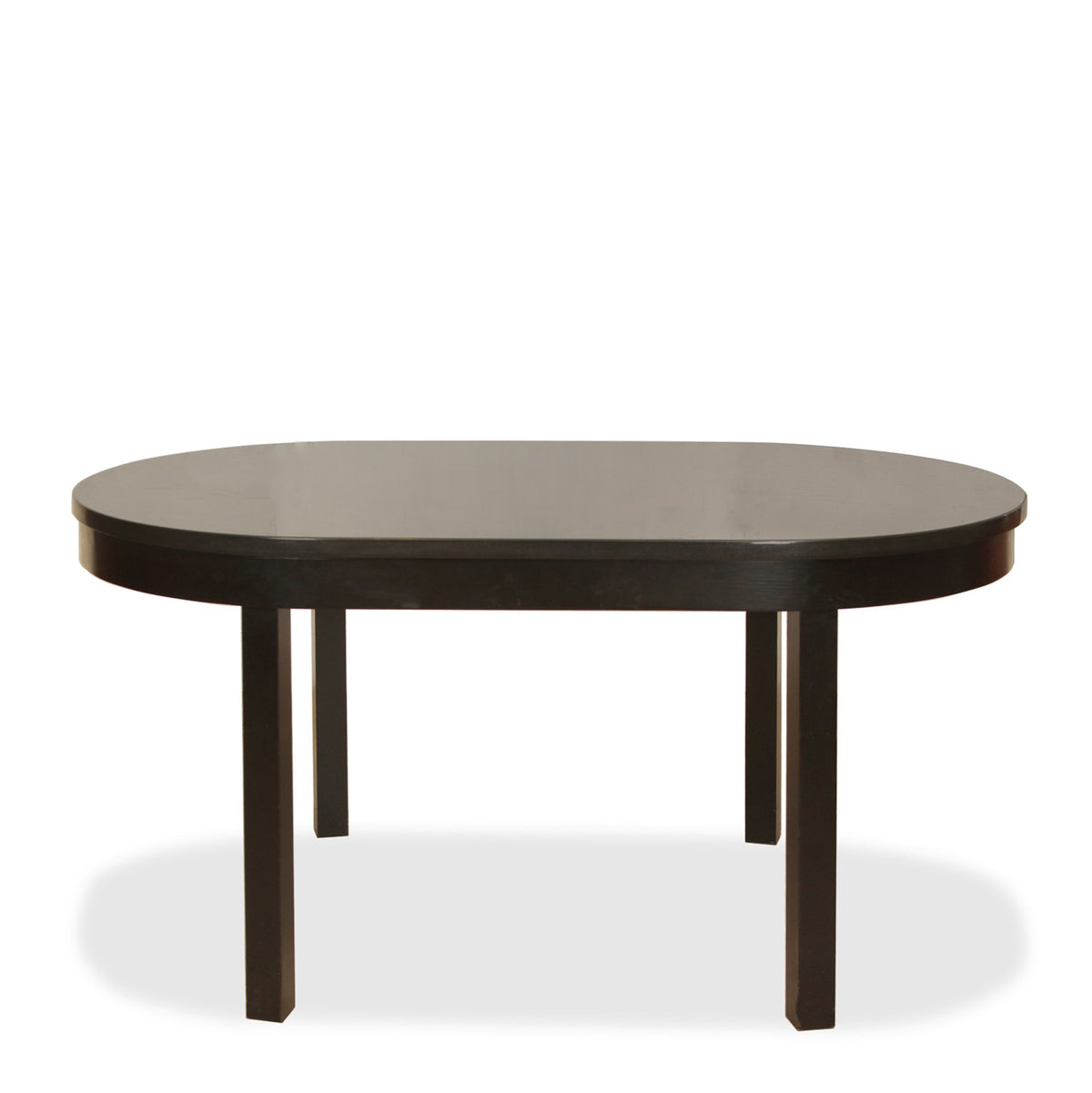 Custom Bruno Paul Style Dining Table with Heavy Granite Top