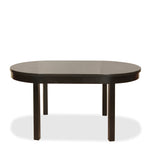 Custom Bruno Paul Style Dining Table with Heavy Granite Top