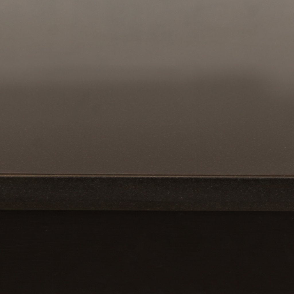 Custom Bruno Paul Style Dining Table with Heavy Granite Top