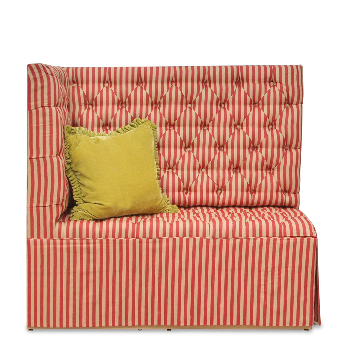 Custom High Quality NYC Corner Tufted Banquette