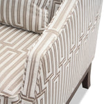 Custom Wingback Chair with Marinetti Velvet Upholstery