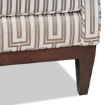 Custom Wingback Chair with Marinetti Velvet Upholstery