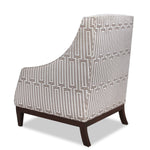 Custom Wingback Chair with Marinetti Velvet Upholstery