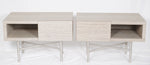 Vicente Wolf Contemporary Nightstands, Pair of