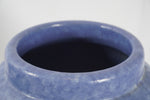 Vintage Large Robinson Ransbottom Pottery Spongeware Oil Jar Vase, Pair of