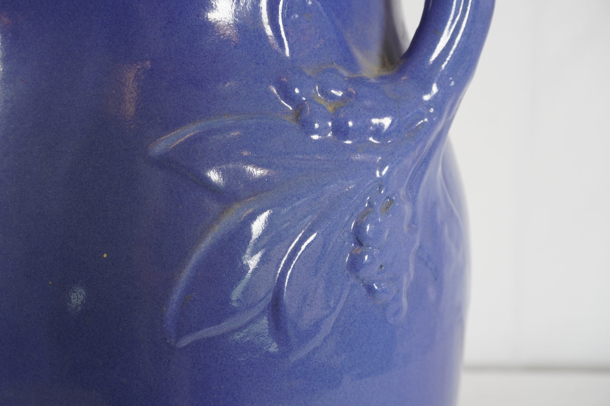 Vintage Robinson Ransbottom Pottery Handled Floor Vases Jars Urns (Large), Pair of