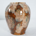Vintage Pinsel McCoy Kunstkeramik Braun Onyx Art Pottery Vase Collection (Medium), Set of 4