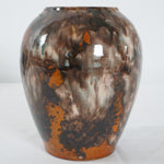 Vintage Pinsel McCoy Kunstkeramik Braun Onyx Art Pottery Vase Collection (Medium), Set of 4