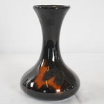 Vintage McCoy Drip Glaze Black Onyx Art Pottery Collection, Set of 4