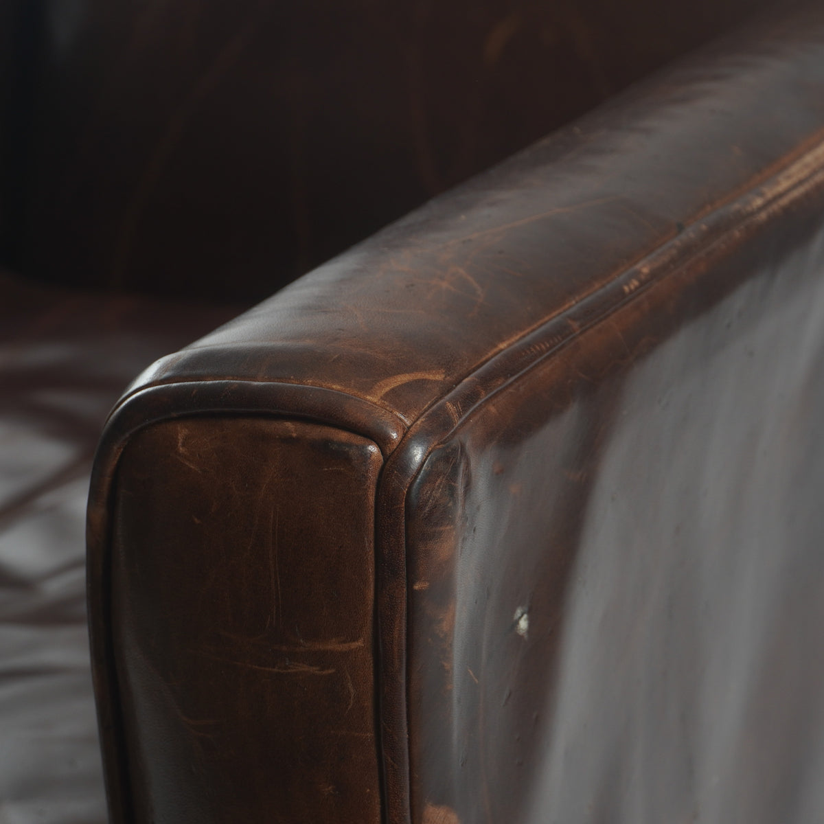 Mitchell Gold + Bob Williams Leather Club Chair