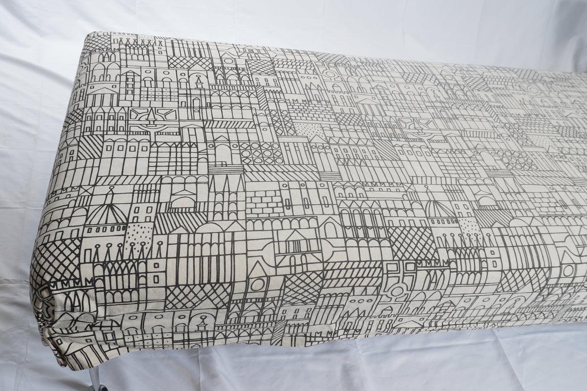 Vitra Suita Bench Ottoman by Antonio Citterio with Alexander Girard Slipcover Included