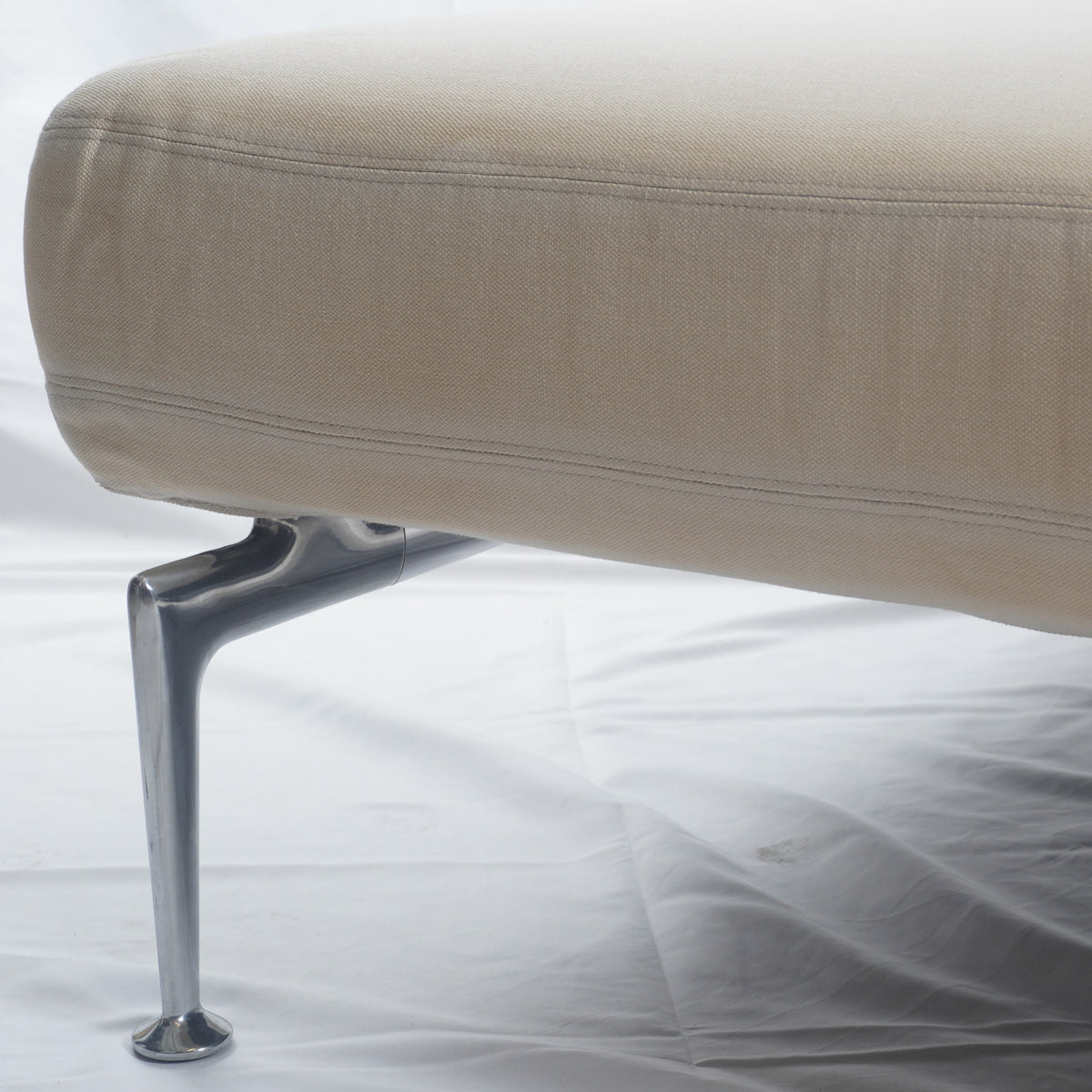Vitra Suita Bench Ottoman by Antonio Citterio with Alexander Girard Slipcover Included