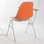 Vintage Herman Miller Shell Chair with Table