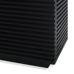 Modern Wood Slat Media Console