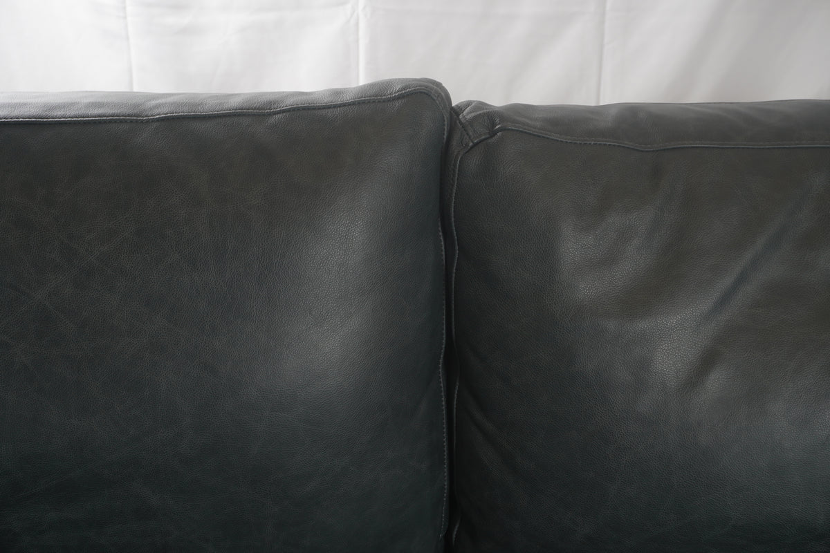 Arhaus Kipton Wide Arm Leather Sofa