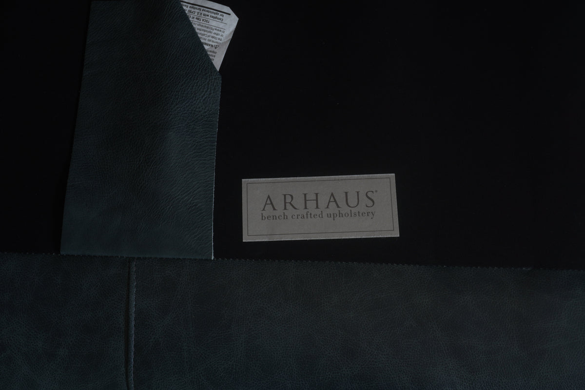 Arhaus Kipton Wide Arm Leather Sofa