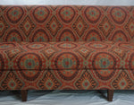 Jonas NY Upholsterer Monte Carlo Sofa with Bursa Suzani Fabric & Custom Pillows