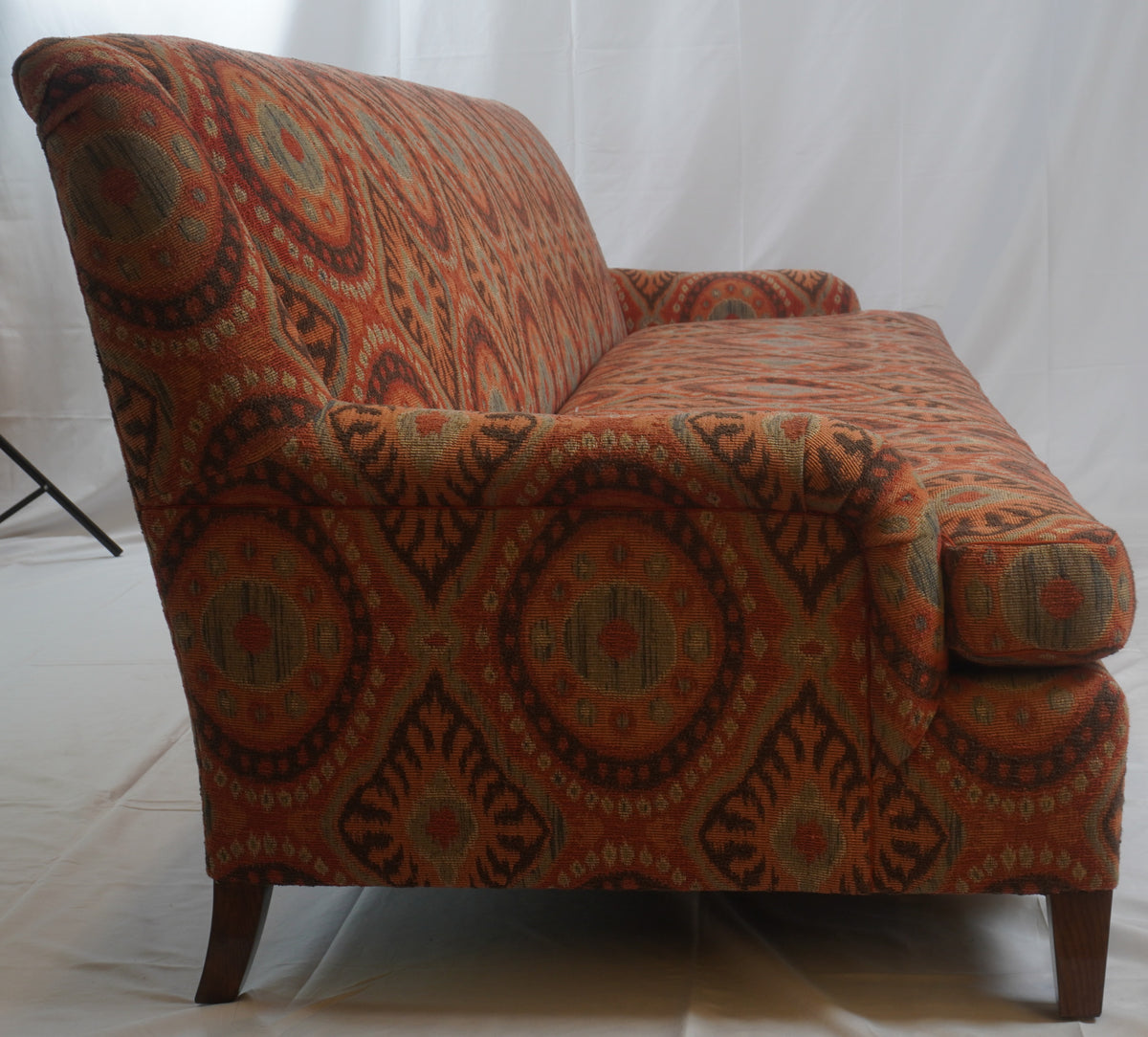 Jonas NY Upholsterer Monte Carlo Sofa with Bursa Suzani Fabric & Custom Pillows