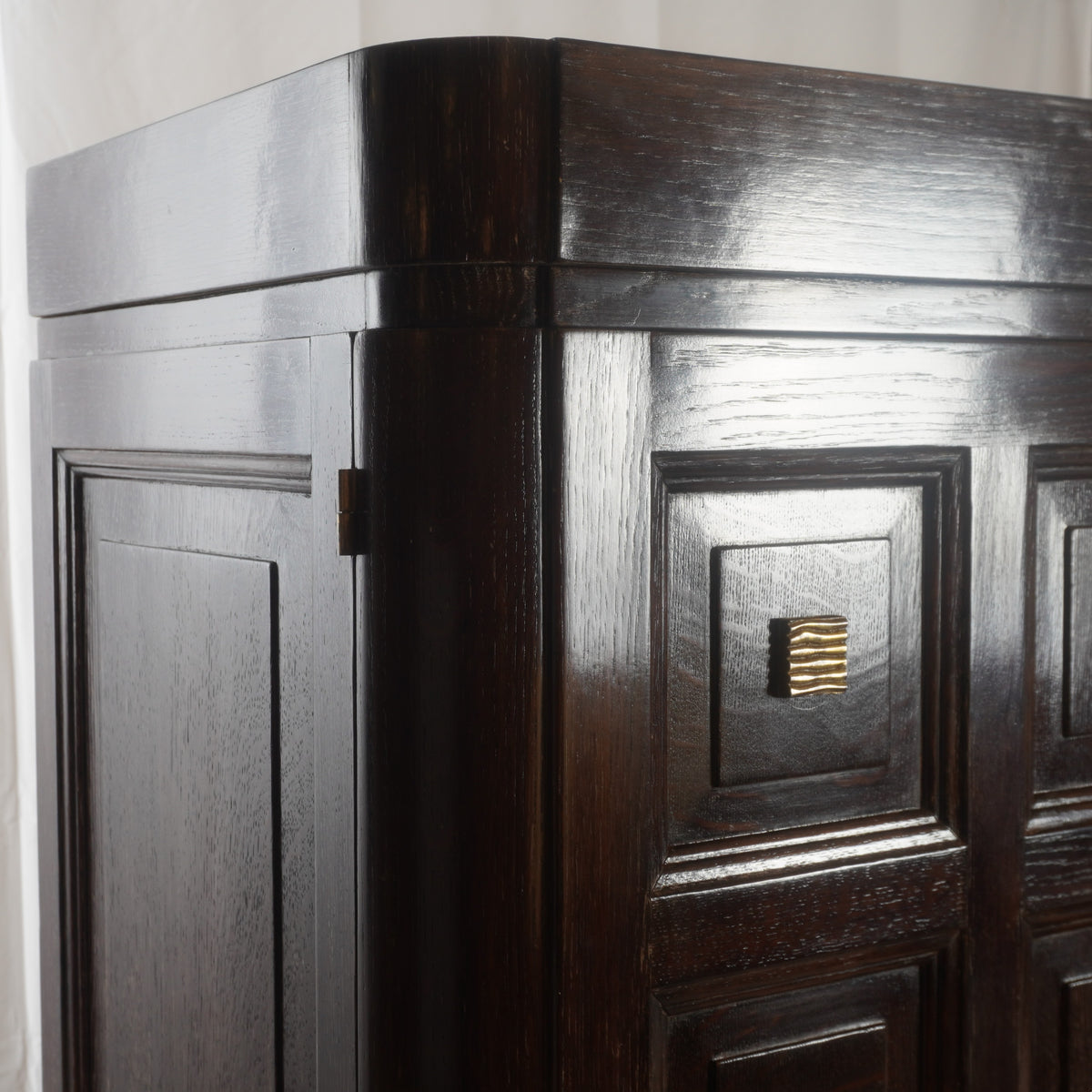 Vintage French Guillerme & Chambron Armoire