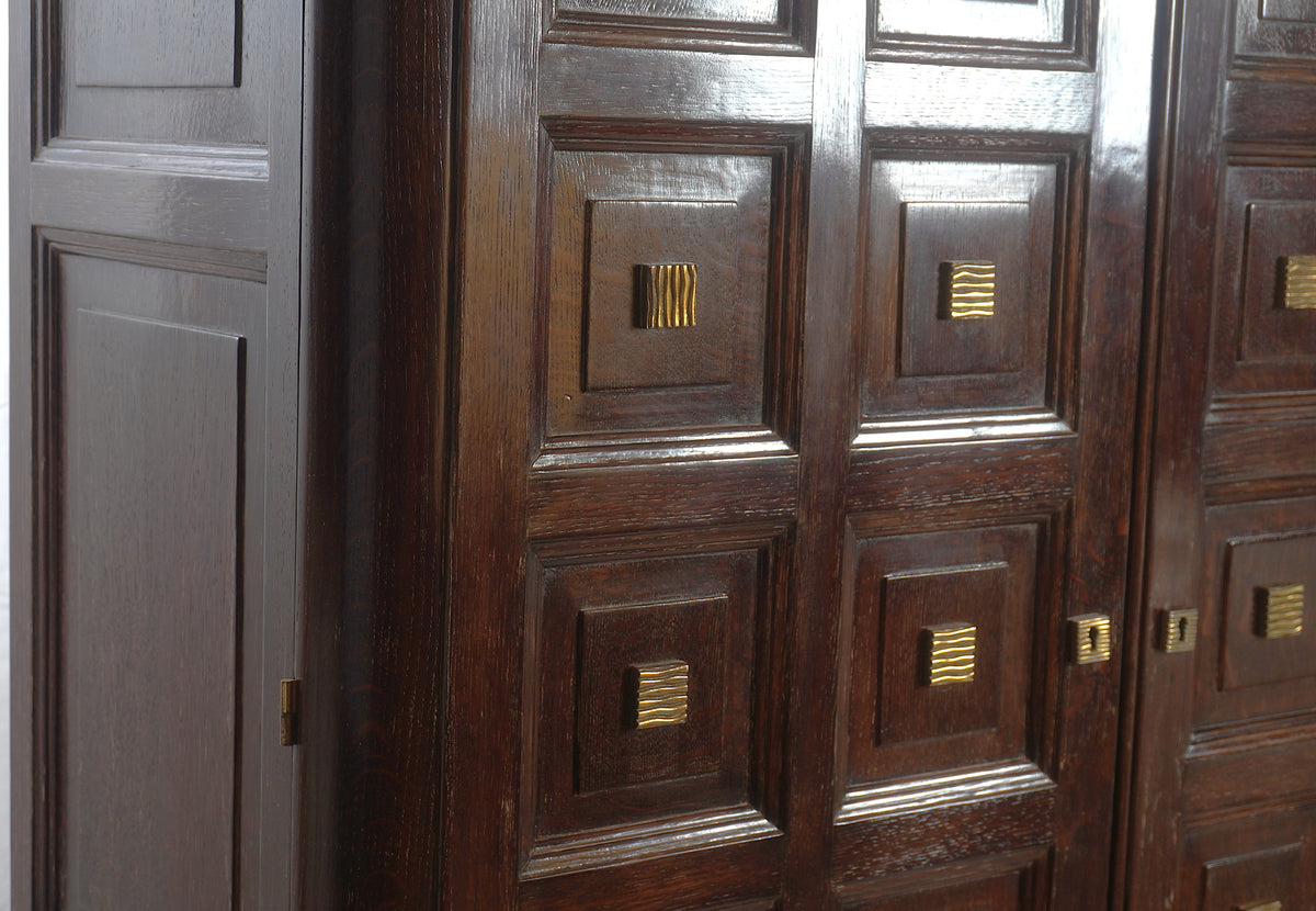 Vintage French Guillerme & Chambron Armoire