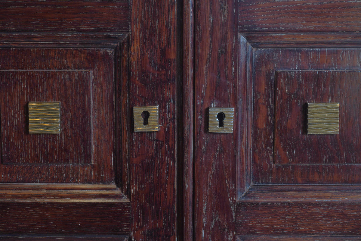 Vintage French Guillerme & Chambron Armoire