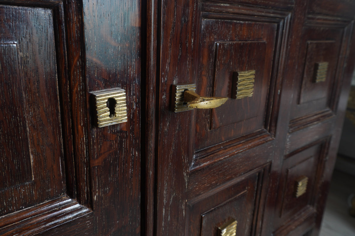 Vintage French Guillerme & Chambron Armoire