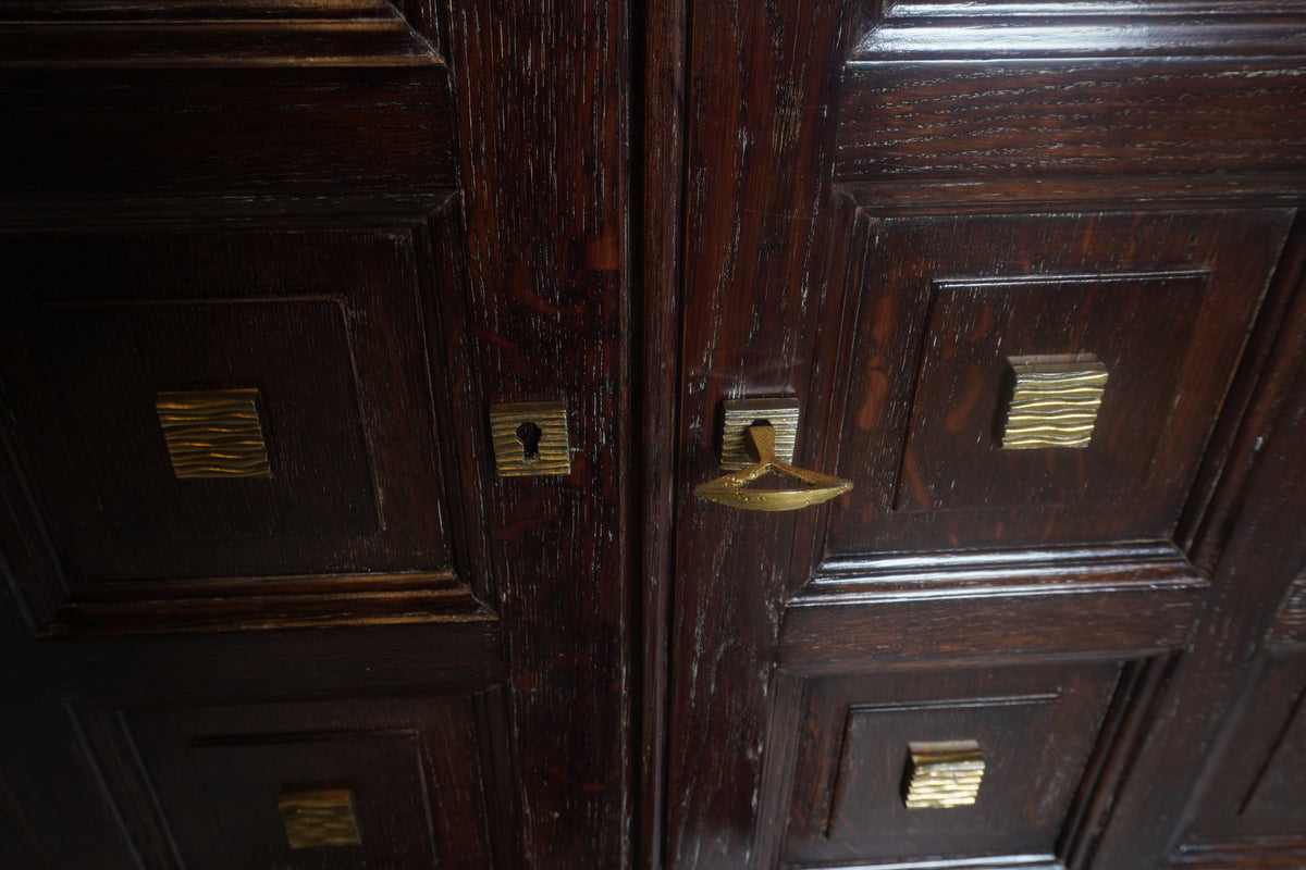 Vintage French Guillerme & Chambron Armoire